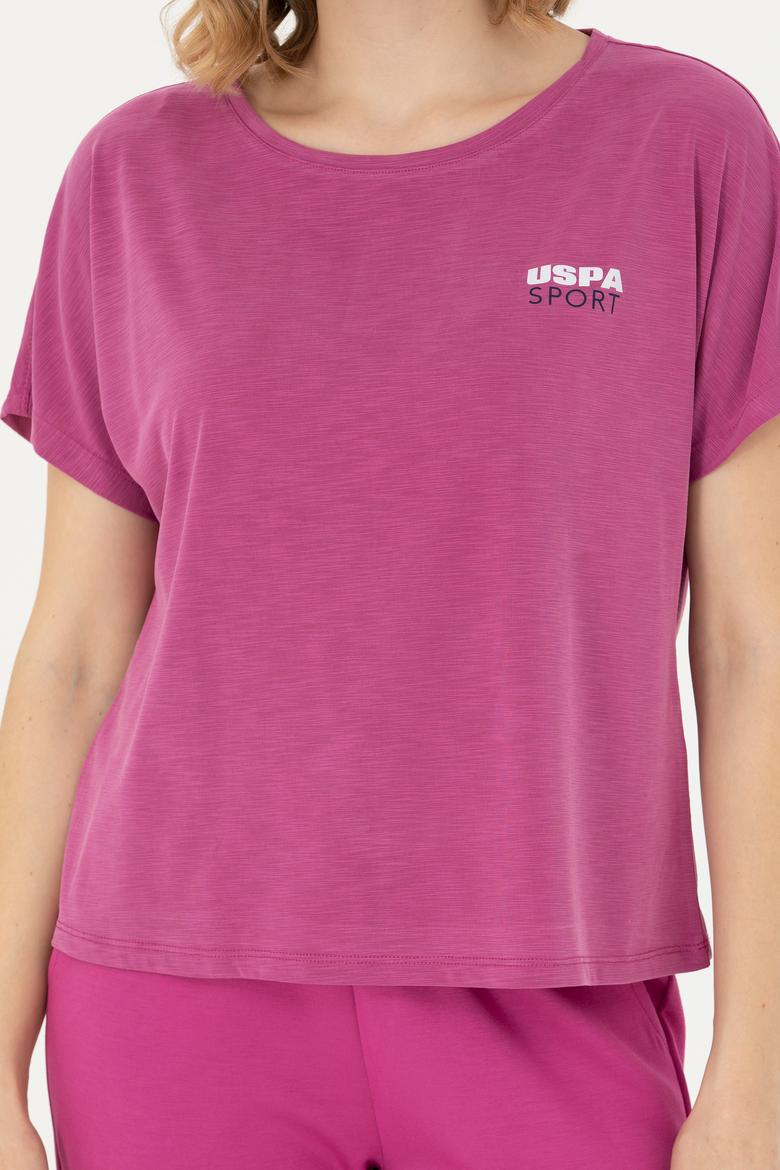 Kadın Menekşe Tişört - 50271621052