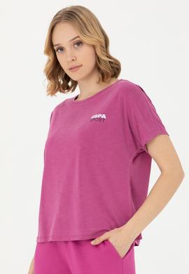 Kadın Menekşe Tişört - 50271621052