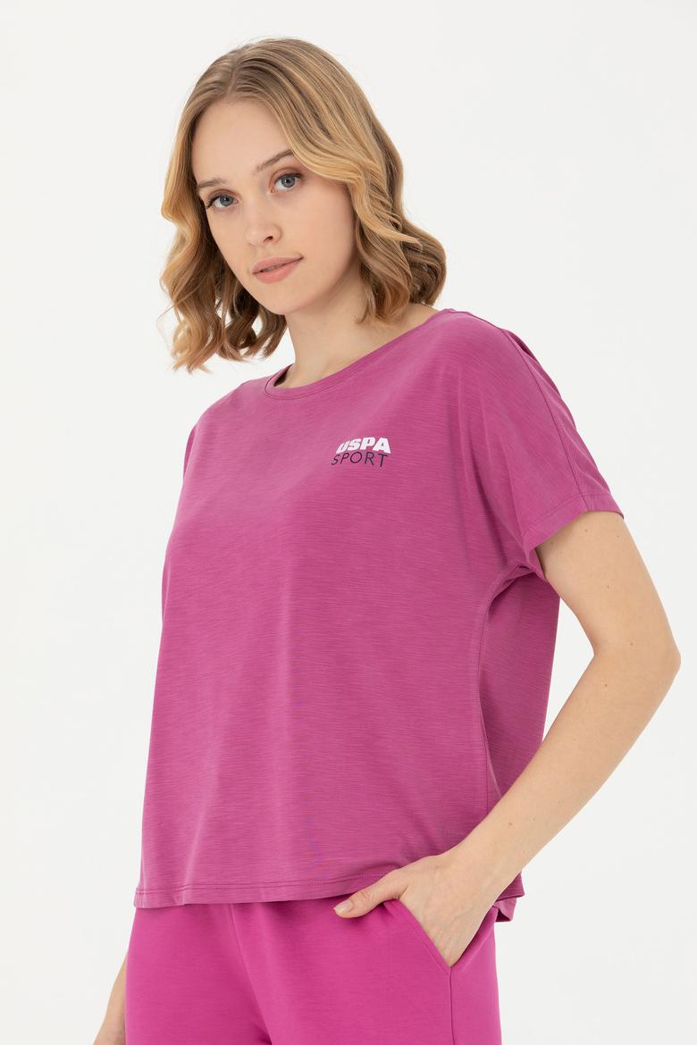 Kadın Menekşe Tişört - 50271621052