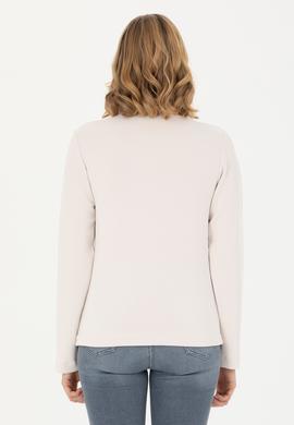 Kadın Taş Dik Yaka Sweatshirt - 50272085006