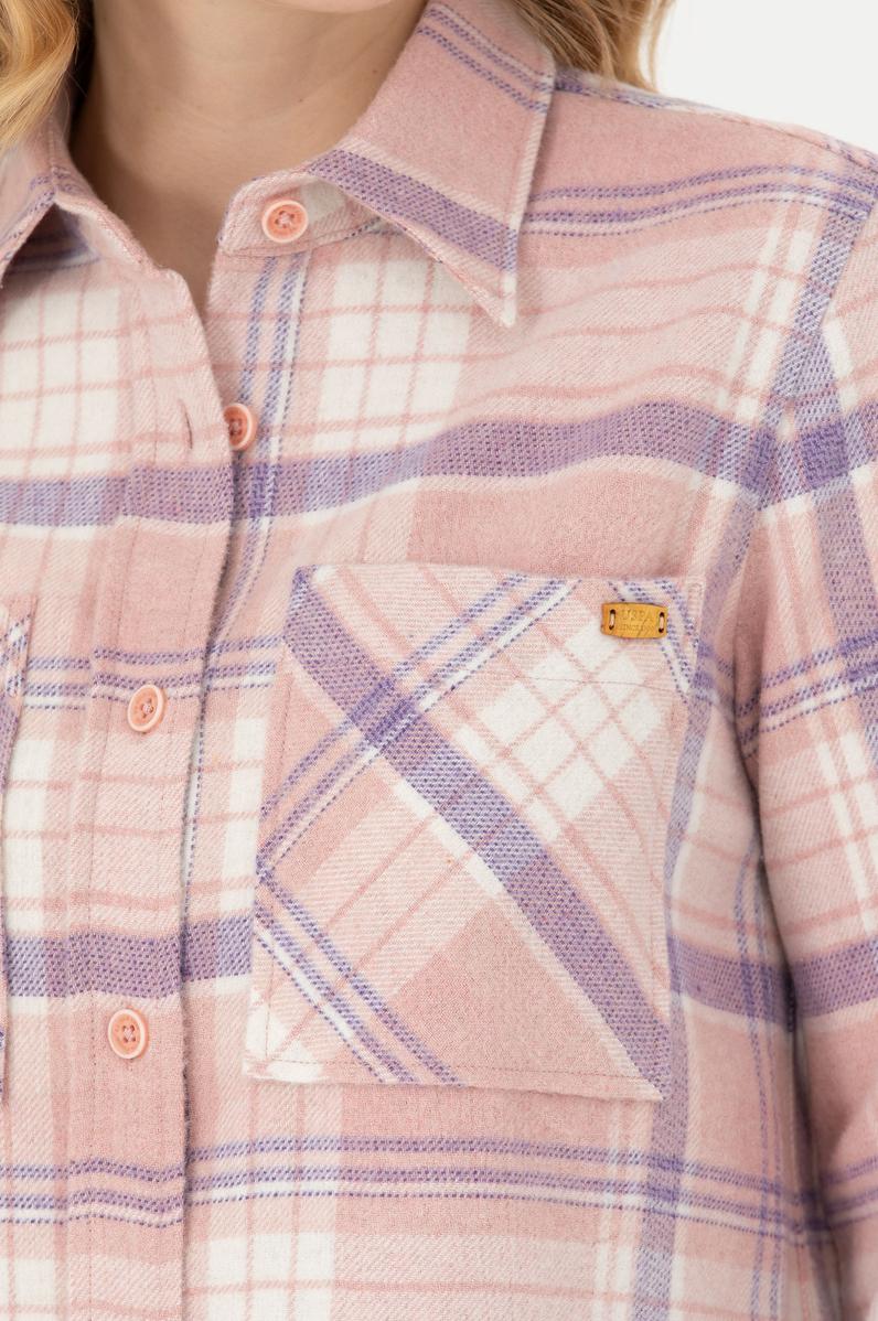 Kadın Pudra Uzun Kollu Gömlek