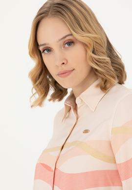 Kadın Taş Uzun Kollu Gömlek - 50271906014