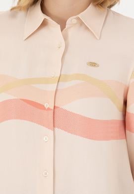 Kadın Taş Uzun Kollu Gömlek - 50271906014