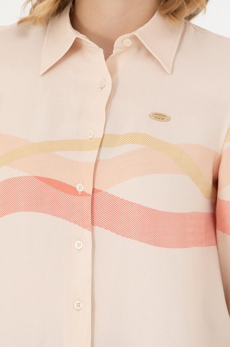 Kadın Taş Uzun Kollu Gömlek