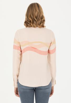 Kadın Taş Uzun Kollu Gömlek - 50271906014