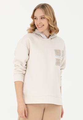 Kadın Taş Sweatshirt - 50272151005