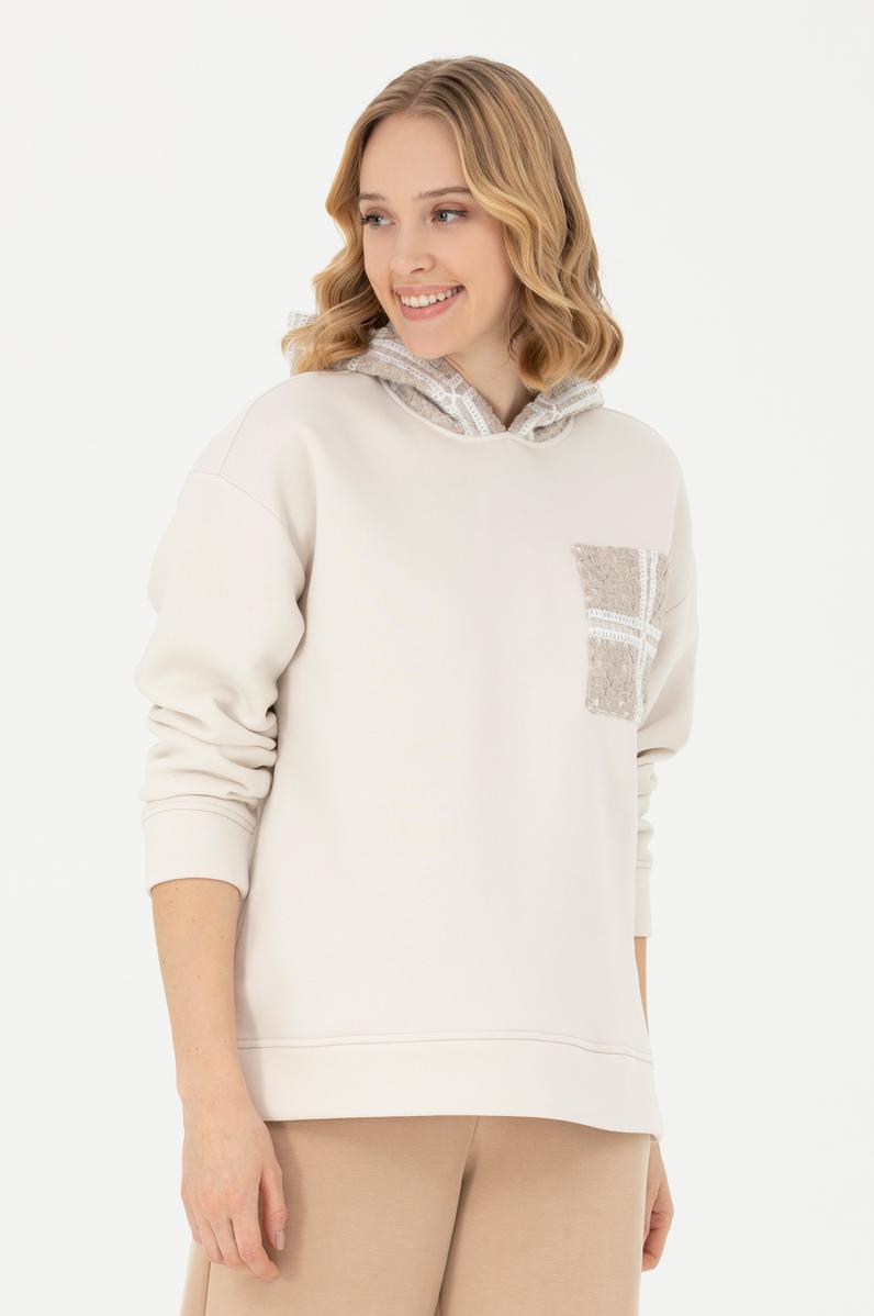 Kadın Taş Sweatshirt