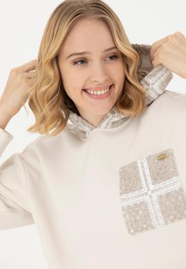 Kadın Taş Sweatshirt - 50272151005