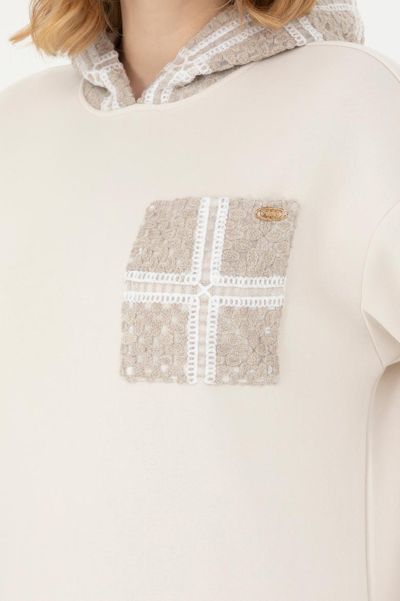 Kadın Taş Sweatshirt - 50272151005