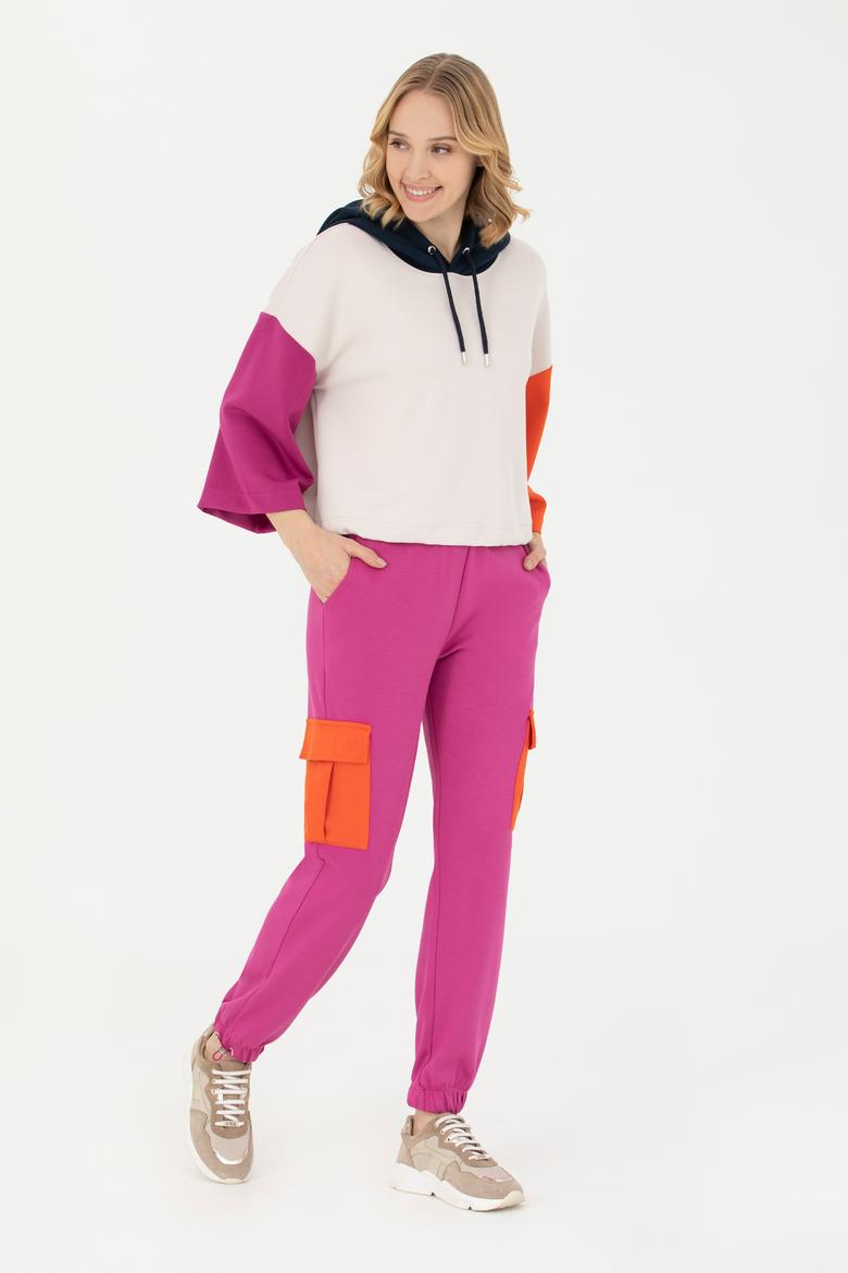 Kadın Menekşe Eşofman Altı