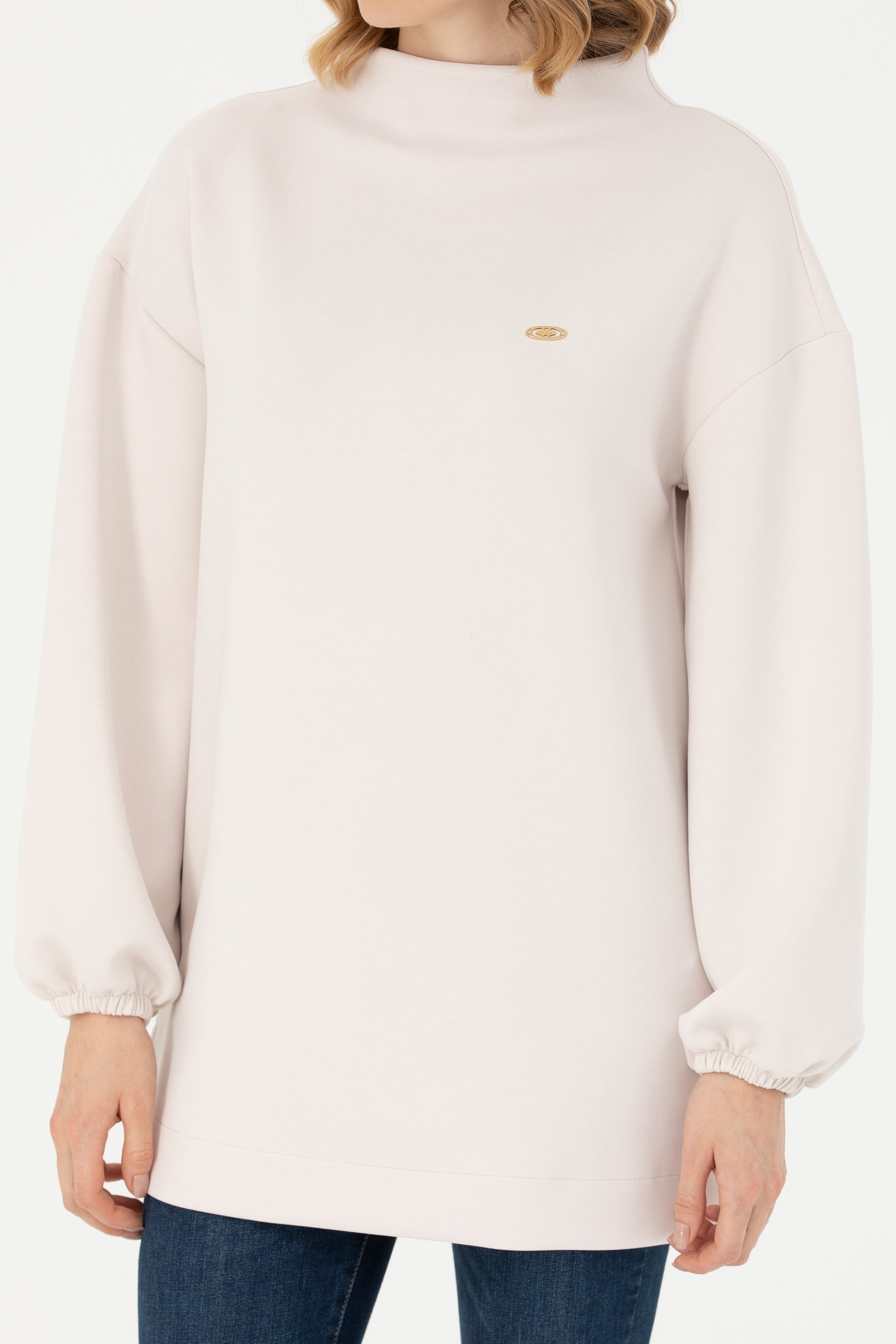 Kadın Taş Sweatshirt - Image 6