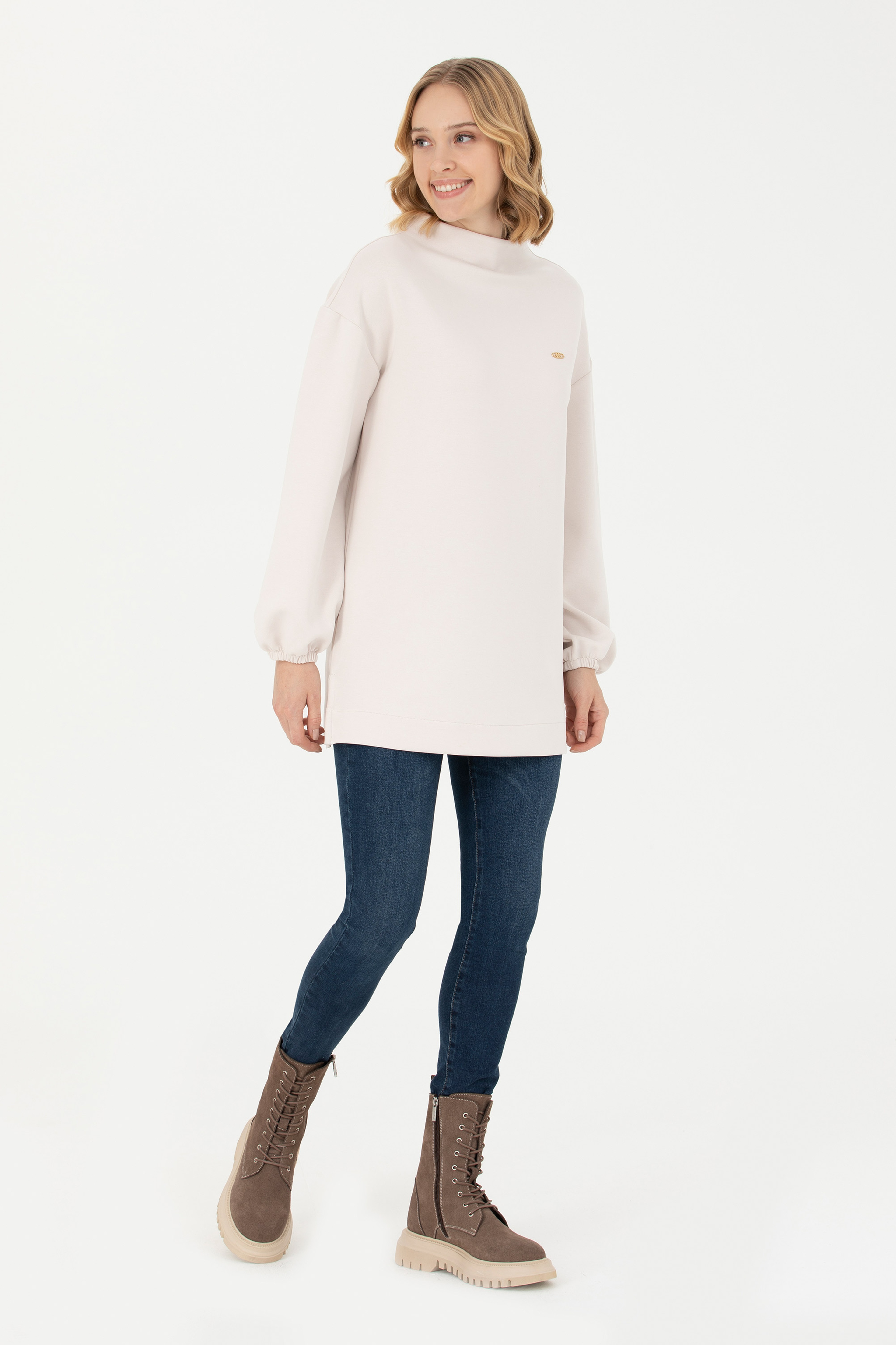 Kadın Taş Sweatshirt
