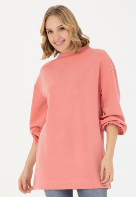 Kadın Somon Sweatshirt - 50277166022