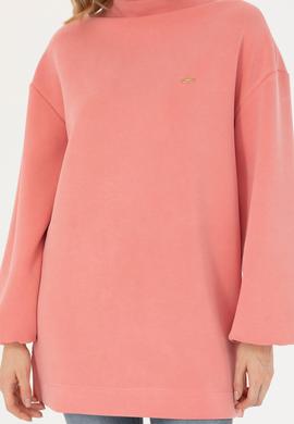 Kadın Somon Sweatshirt - 50277166022