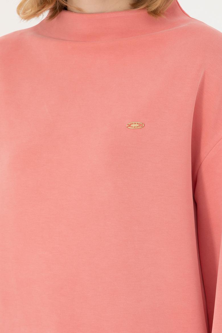 Kadın Somon Sweatshirt - 50277166022