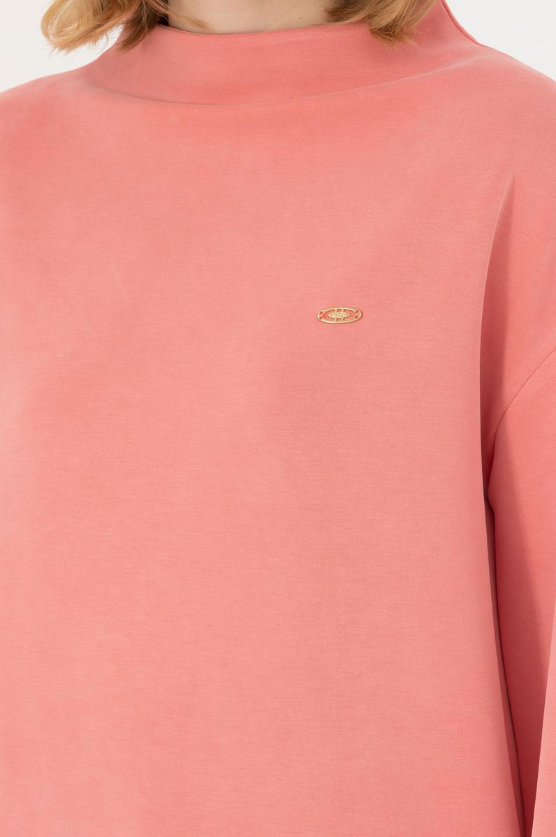 Kadın Somon Sweatshirt