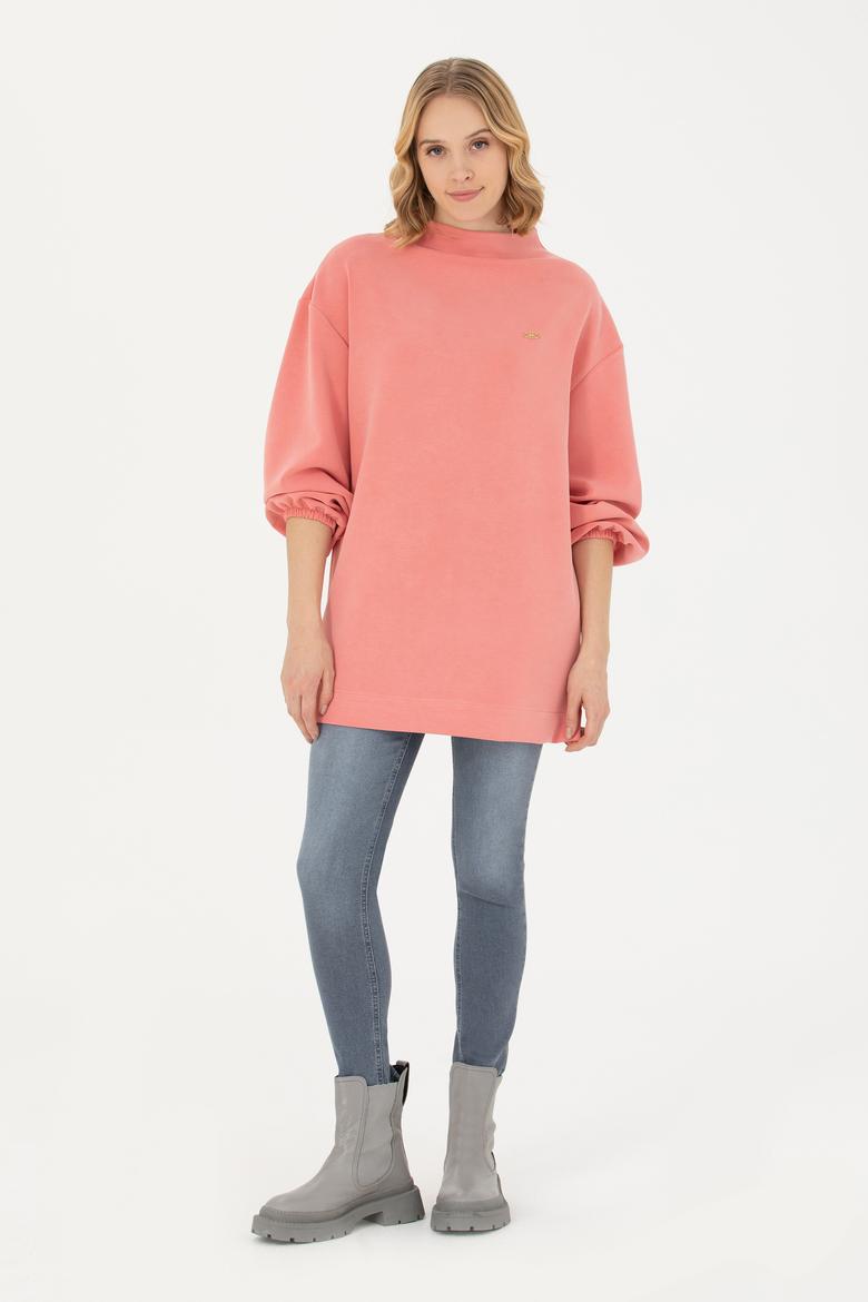 Kadın Somon Sweatshirt - 50277166022