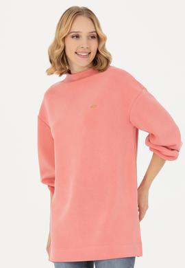 Kadın Somon Sweatshirt - 50277166022