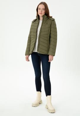 Kadın Haki Mont - 50269102066