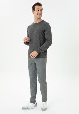 Erkek Antrasit Basic Kazak - 50269001074