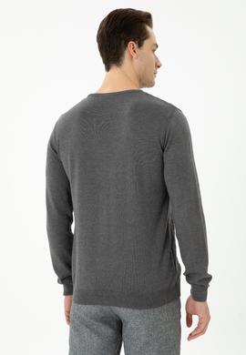 Erkek Antrasit Basic Kazak - 50269001074