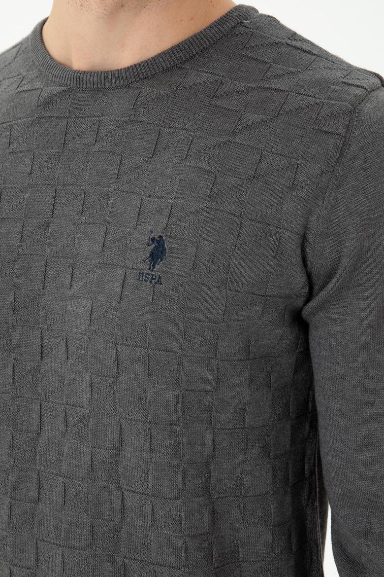 Erkek Antrasit Basic Kazak - 50269001074