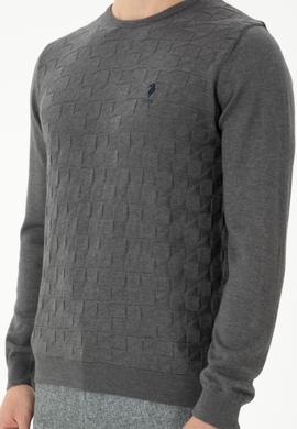 Erkek Antrasit Basic Kazak - 50269001074