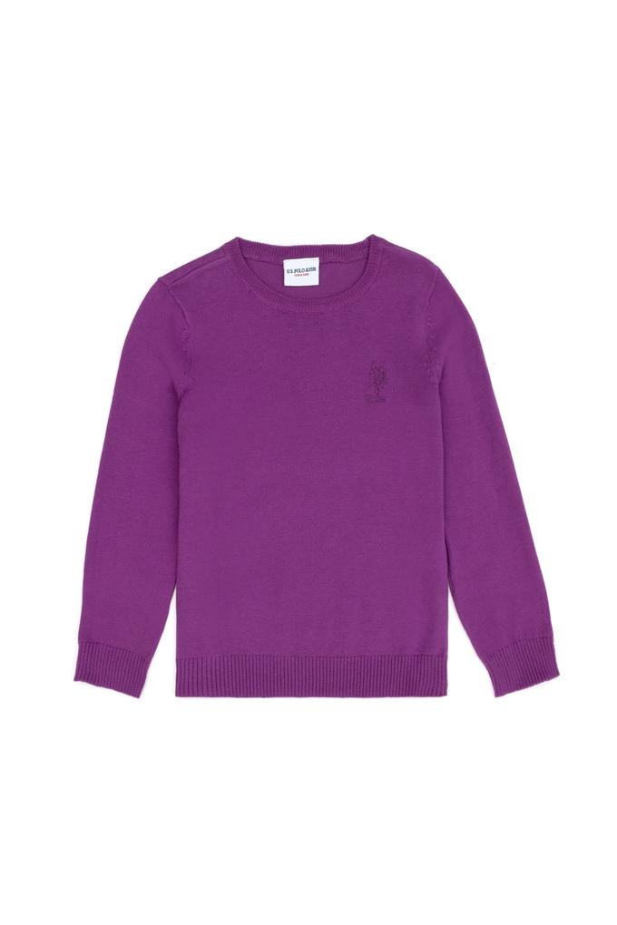 Kız Çocuk Violet Basic Kazak