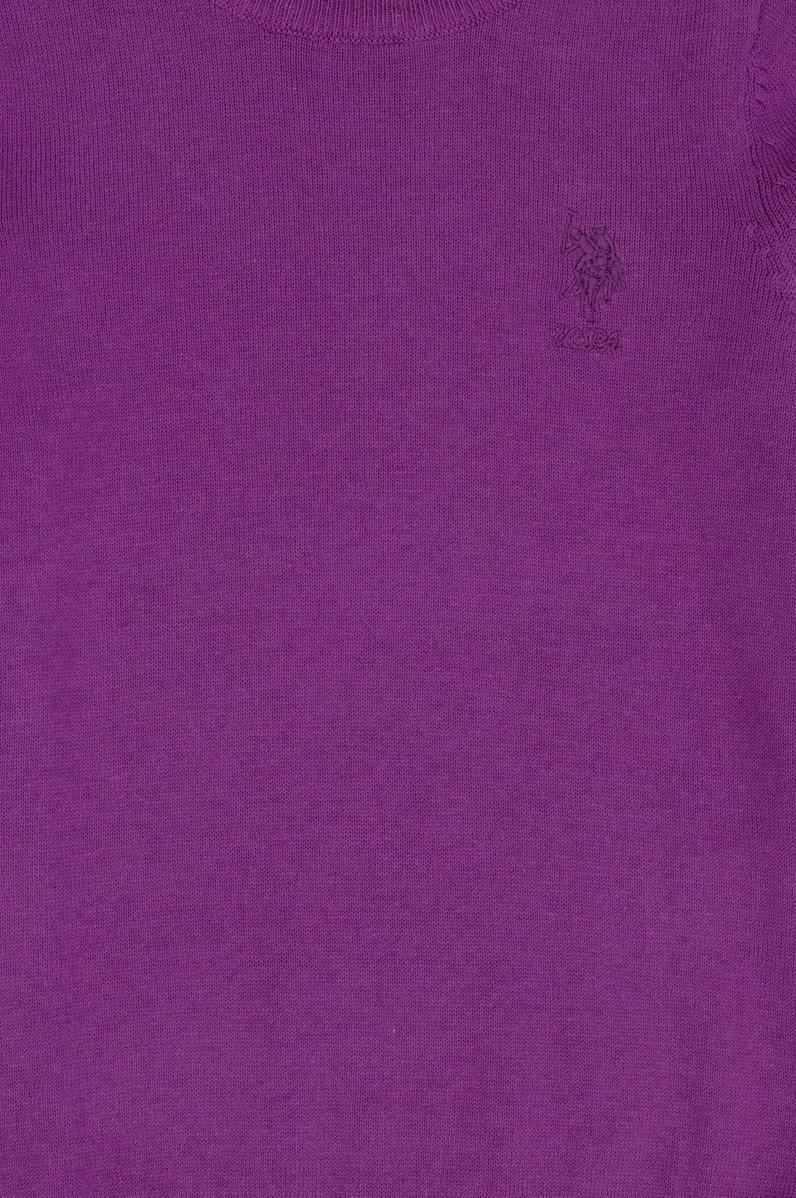 Kız Çocuk Violet Basic Kazak