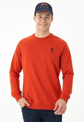 Erkek Kiremit Basic Sweatshirt - 50269412136