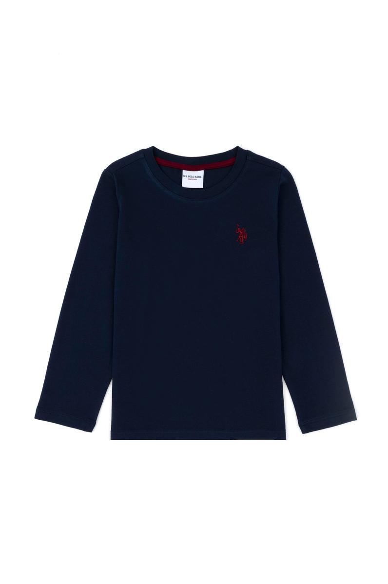 Erkek Çocuk Lacivert Basic Sweatshirt