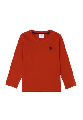 Erkek Çocuk Kiremit Basic Sweatshirt - 50269423047