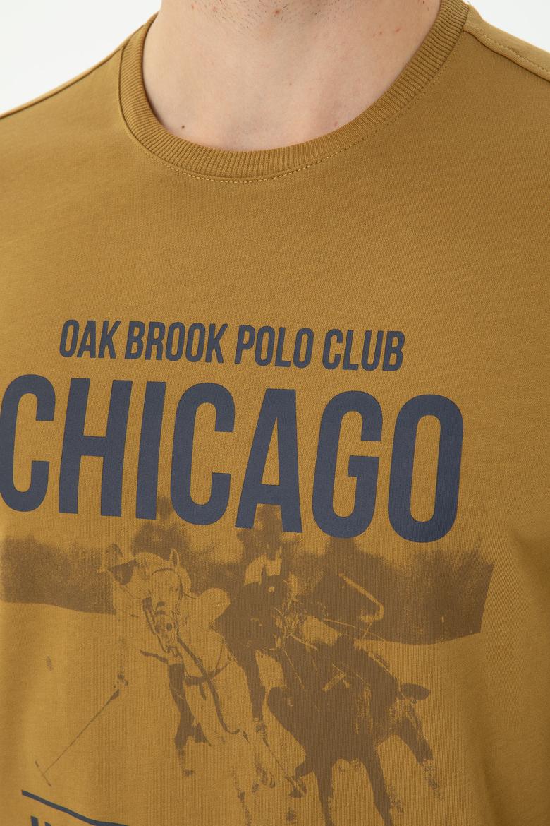 Erkek Açık Haki Sweatshirt - 50270804054