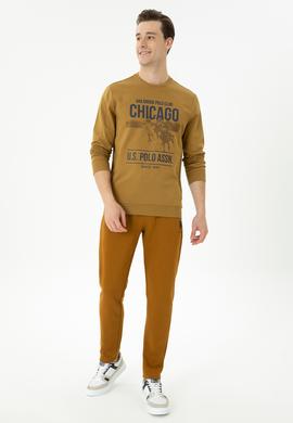 Erkek Açık Haki Sweatshirt - 50270804054