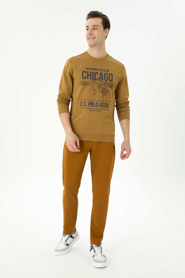 Erkek Açık Haki Sweatshirt - 50270804054