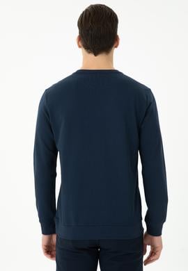 Erkek Lacivert Sweatshirt - 50270806006