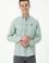 Erkek Mint Uzun Kollu Basic Gömlek