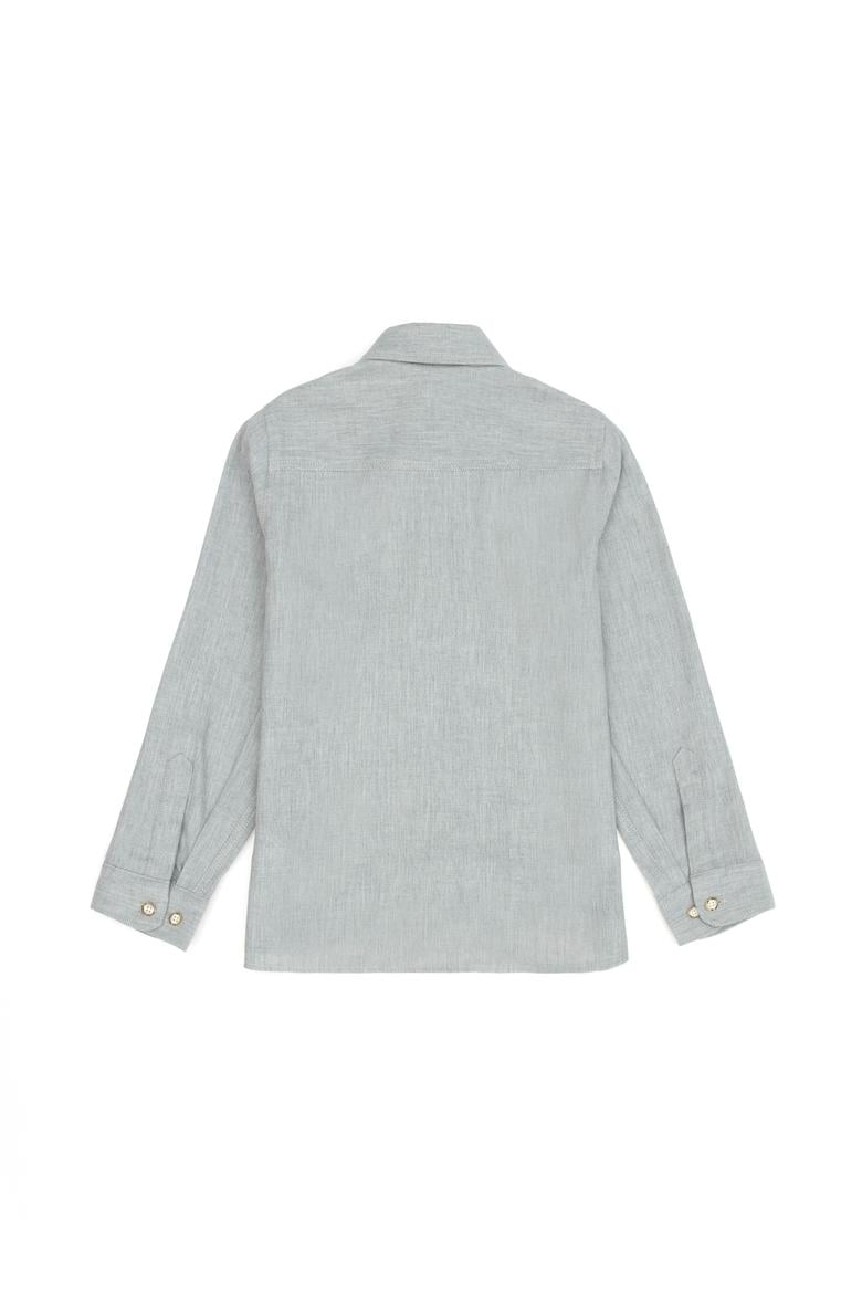 Erkek Çocuk Taş Uzun Kollu Gömlek - 50271301006