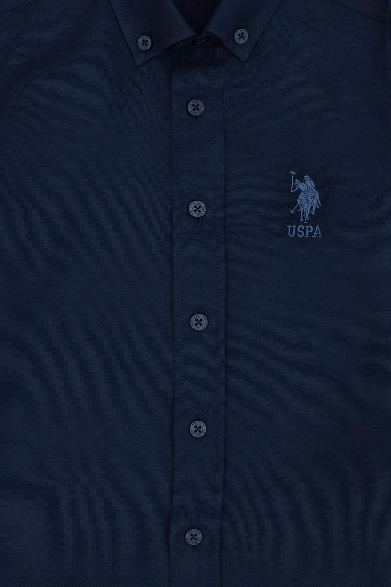 Erkek Çocuk Lacivert Uzun Kollu Basic Gömlek - 50271302044