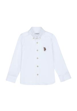 Erkek Çocuk Beyaz Uzun Kollu Basic Gömlek - 50271303008