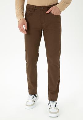 Erkek Slim Fit Coconut Kanvas Pantolon - 50271429322
