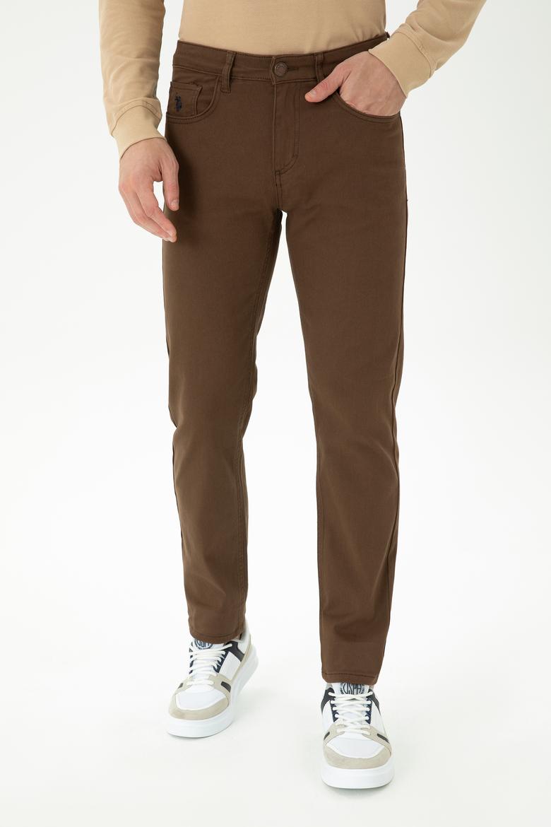 Erkek Slim Fit Coconut Kanvas Pantolon - 50271429322