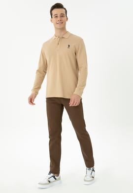 Erkek Slim Fit Coconut Kanvas Pantolon - 50271429322