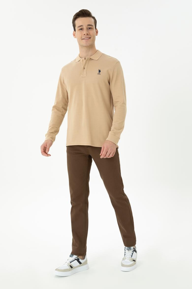 Erkek Slim Fit Coconut Kanvas Pantolon - 50271429322