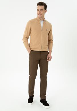 Erkek Slim Fit Coconut Kanvas Pantolon - 50271430439