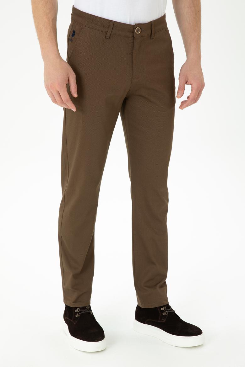 Erkek Slim Fit Coconut Kanvas Pantolon - 50271430439