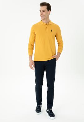 Erkek Slim Fit Lacivert Kanvas Pantolon - 50271467162
