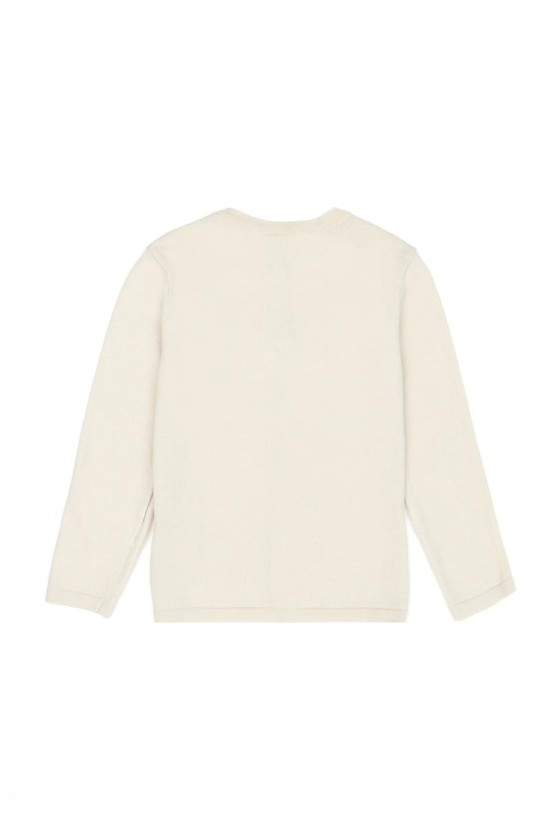 Kız Çocuk Krem Triko Hırka