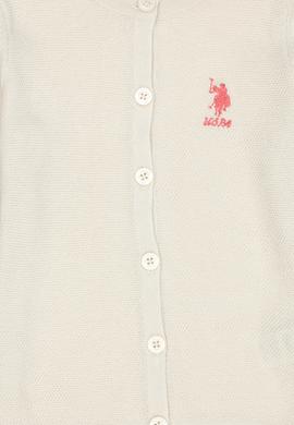 Kız Çocuk Krem Triko Hırka - 50271881008