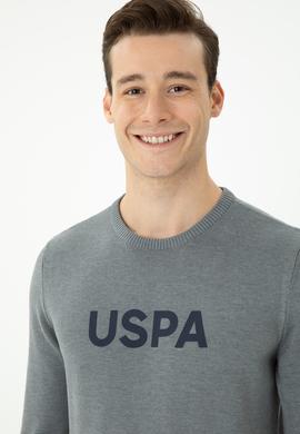 Erkek Gri Melanj Kazak - 50272090005